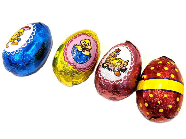 Bulk Easter Eggs 100 Milk Chocolate Hollow Eggs